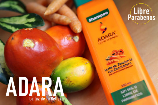 Shampoo Leche de Zanahoria con Chontaduro